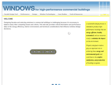 Tablet Screenshot of commercialwindows.org